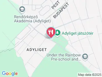 Léda Étterem & Pizzéria Budapest a térképen