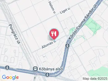 Lefi Cukrászda Budapest a térképen