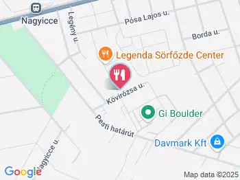 Legenda Sörfőzde Center Budapest a térképen