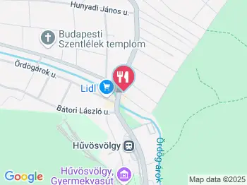 Legénykert Étterem Budapest a térképen