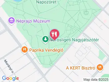 Léghajó Kert Budapest a térképen