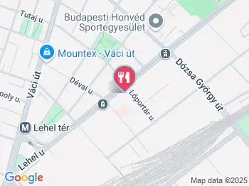 Lehel Vendéglő Budapest a térképen