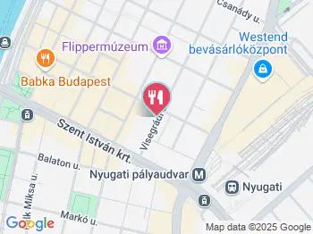 Lekvár Kávézó Budapest a térképen