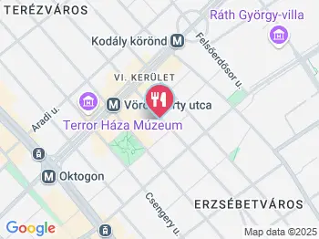 LelkiFröccs Garden Budapest a térképen