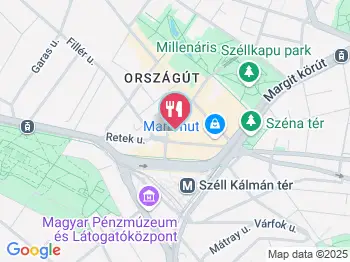 Léműhely - Fény utcai Piac, Budapest Budapest a térképen