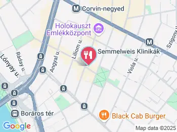 Leonardo Hotel Étterme Budapest a térképen