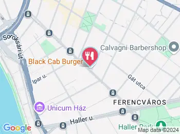 Leonidas Gyros - Mester utca Budapest a térképen