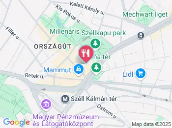 Leroy Cafe - Mammut Budapest a térképen