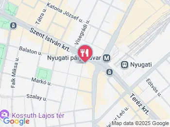 Levél Teaház Budapest a térképen