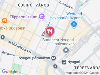 Levél Teaház - Kresz Géza utca Budapest a térképen