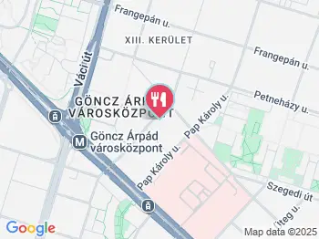 Levéltár-Ételtár & Kávézó Budapest a térképen