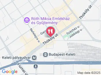 Li Bistro Budapest a térképen