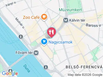 Libamáj Brunch & Bistro Budapest a térképen