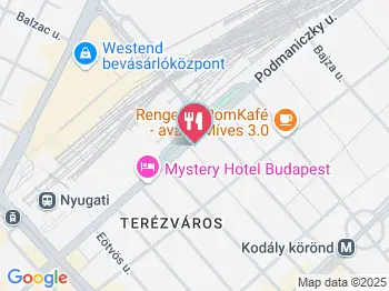 Lidérc Budapest a térképen