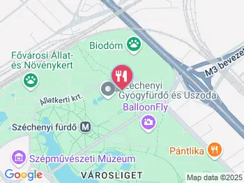 Liget Café Budapest a térképen