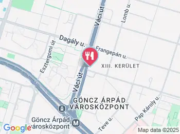 Light Roast Coffee Budapest a térképen