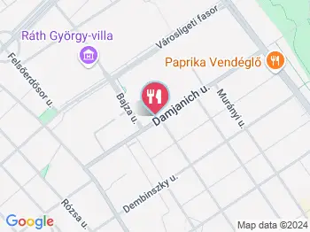 Linka Budapest a térképen