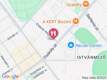 Lion's Garden Hotel Étterem & Bár Budapest a térképen