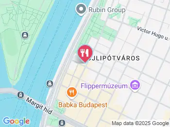 Lipócia Bisztró Budapest a térképen