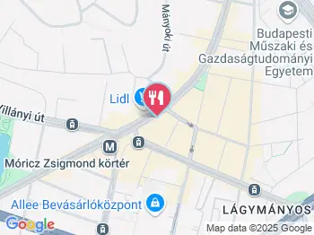 Lipóti Pékség & Kávézó - Bartók Béla út Budapest a térképen