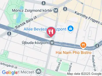 Lipóti Pékség & Kávézó - Fehérvári út Budapest a térképen