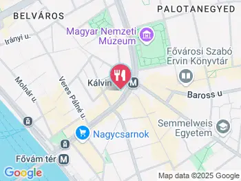 Lipóti Pékség & Kávézó - Kálvin tér Budapest a térképen