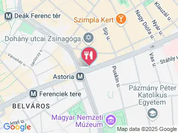 Lipóti Pékség & Kávézó - Rákóczi út Budapest a térképen