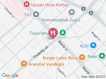 Lipóti Pékség & Kávézó - Thököly út Budapest a térképen