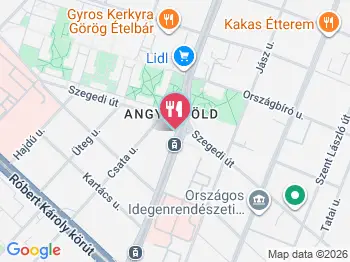 Lipóti Pékség - Lehel utca Budapest a térképen