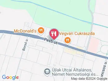 Lipóti Pékség - Pesti út Budapest a térképen
