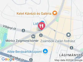 Lisboa Pastry & Bakery - Bartók Béla út Budapest a térképen