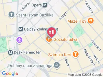 Lisboa Pastry & Bakery - Gozsdu Udvar Budapest a térképen