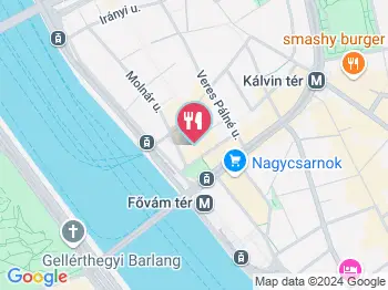 Lisboa Pastry & Bakery - Váci utca Budapest a térképen