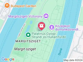 Liszt Ferenc - Margitsziget Budapest a térképen