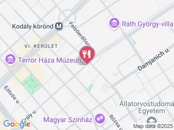 Little Italy Budapest a térképen