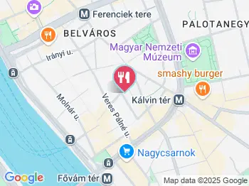 Loch Ness Pub Budapest a térképen