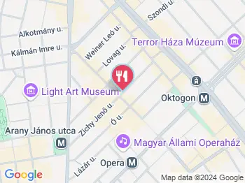 Lokum Brunch & Bistro Budapest a térképen