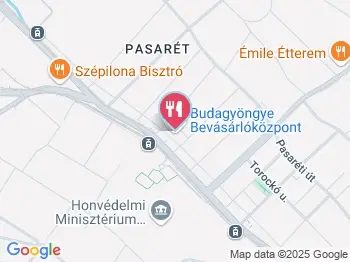 Louis Gyorsétterem & Burger Bar - Budagyöngye Bevásárlóközpont Budapest a térképen