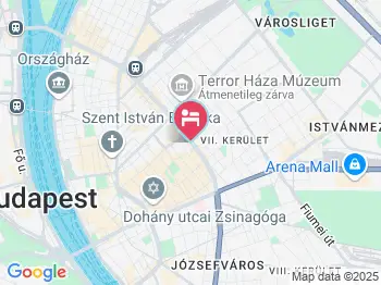 Lucky 50 Apartmanok Budapest a térképen