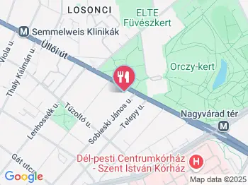 Ludovika Söröző Budapest a térképen