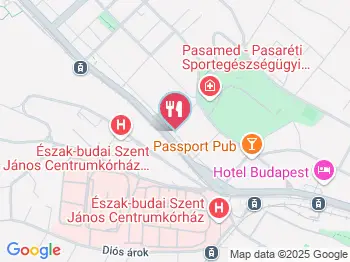 Lugas Vendéglő Budapest a térképen