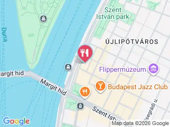 LUI Rakpart Budapest a térképen