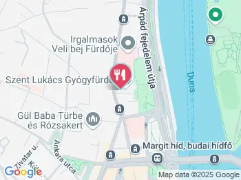 Szent Lukács Gyógyfürdő & Uszoda Büféje Budapest a térképen