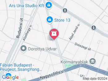 Lüktetés Budapest a térképen