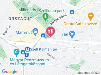 Lulu Budapest Budapest a térképen