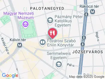 Lumen Kávézó - Mikszáth Kálmán tér Budapest a térképen