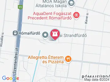 Lumina Christmas Park Budapest a térképen