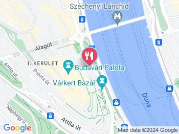 Luna Cafe Budapest a térképen