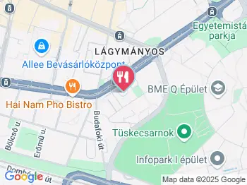 Lustamacska Pub Budapest a térképen