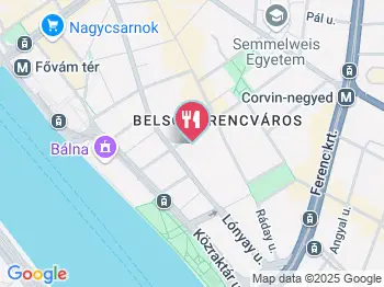 Lyan Csokiműhely Budapest a térképen